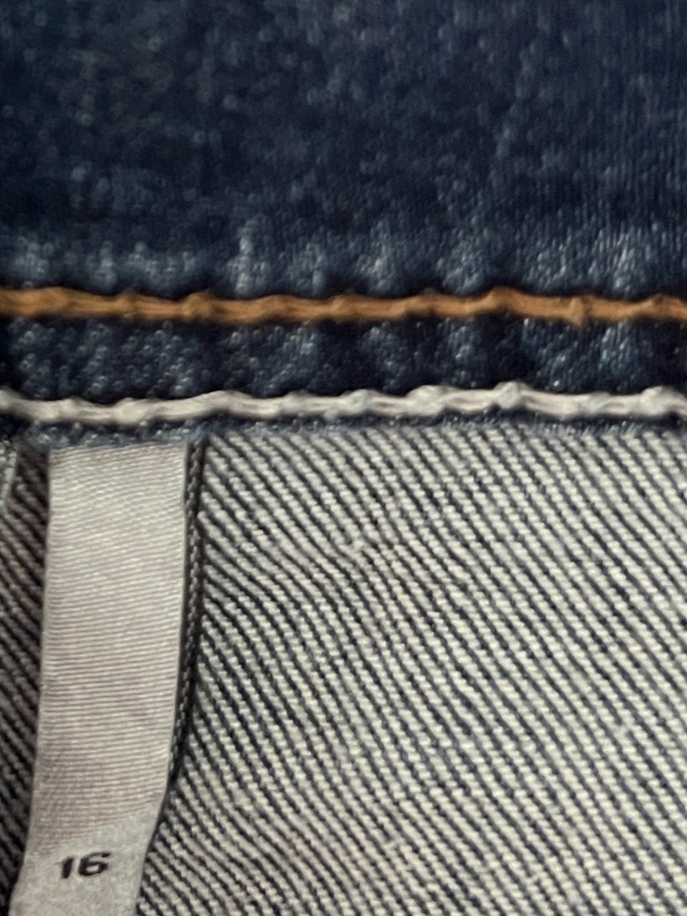 ARIZONA Blue Bootcut High Rise Rhinestone Stud Detail Denim Jeans 16 - Picture 9 of 9